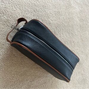 Lanvin Cosmetic Pouch - Black & Brown